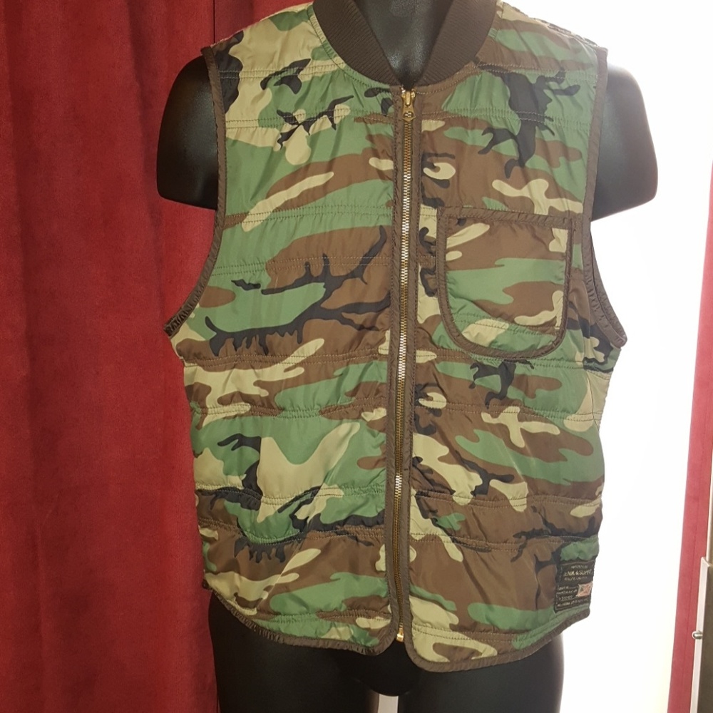 Denim & Supply Camo Vest